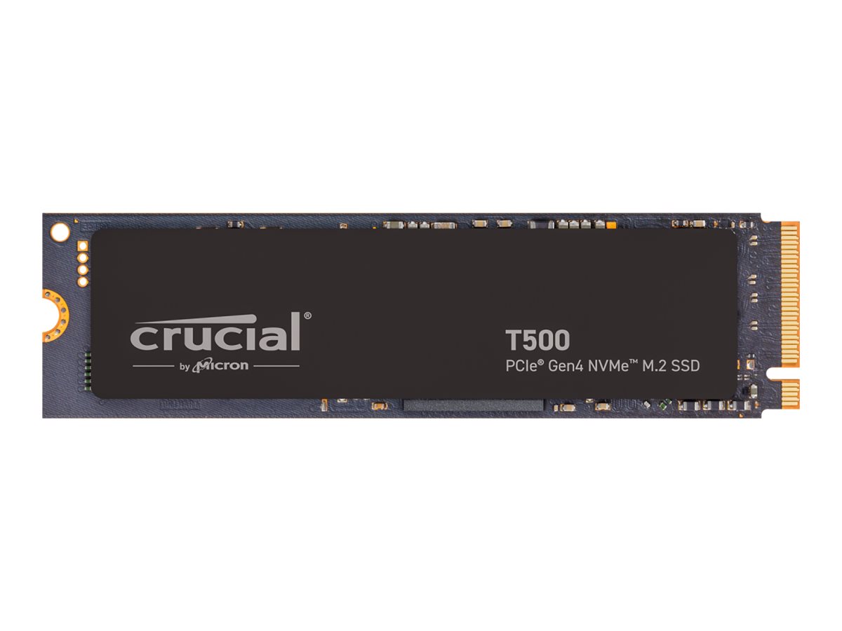 Micron Crucial T500 - SSD - 1 TB - intern - PCIe 4.0 (NVMe)