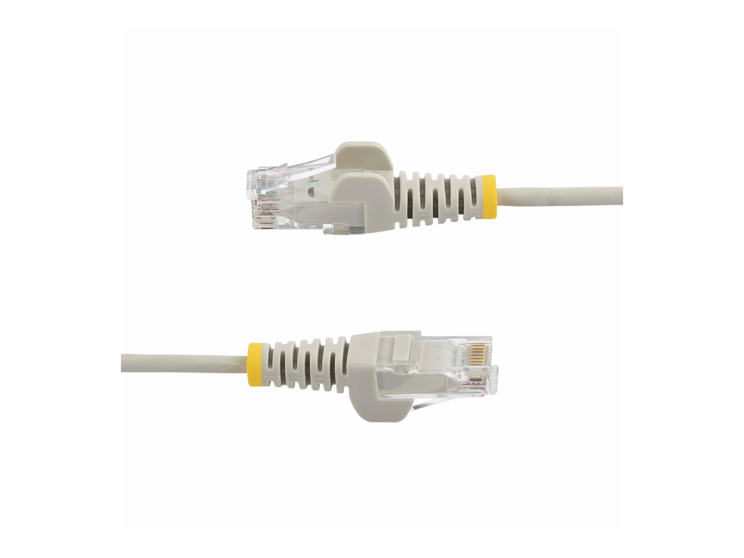 StarTech.com 7m Gray Slim CAT6 Ethernet Cable, Snagless, 28AWG, LSZH - Patch-Kabel - RJ-45 (M), Ansicht 4