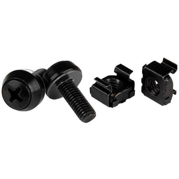 StarTech.com M6 x 12mm - Schrauben und Käfigmuttern, Ansicht 2