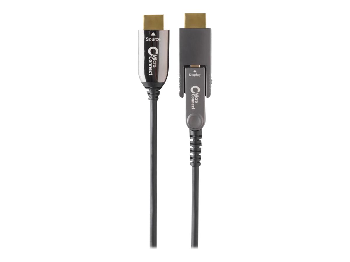 MicroConnect Premium - HDMI-Kabel mit Ethernet - HDMI männlich zu 19 pin micro HDMI Type D männlich - 20 m, Ansicht 3