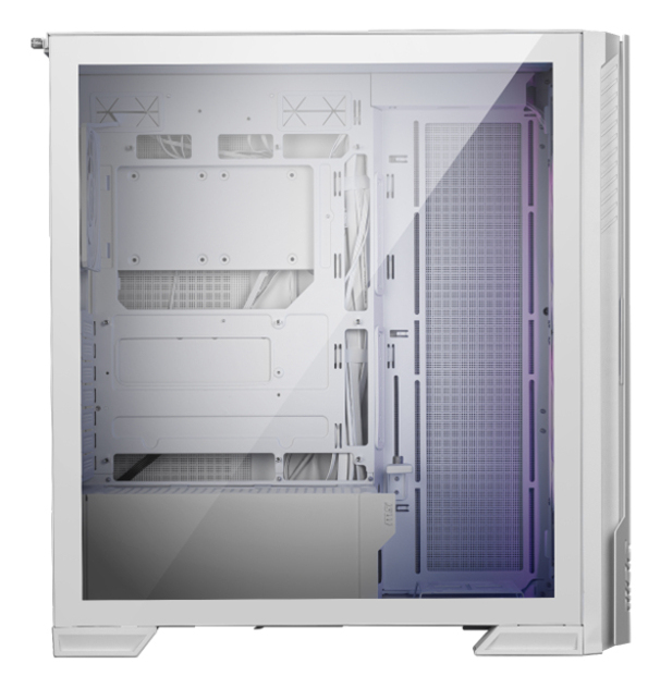 MSI Geh Midi Mpg Velox 300R Pz White - Midi/Minitower - ATX, Ansicht 3