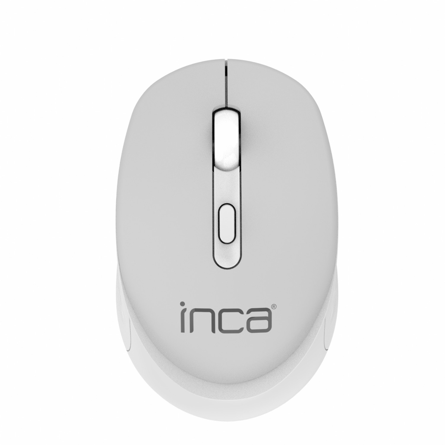 INCA Maus IWM-243RG CANDY DESIGN Grau 2.4GHz - Maus - 1.600 dpi, Ansicht 2