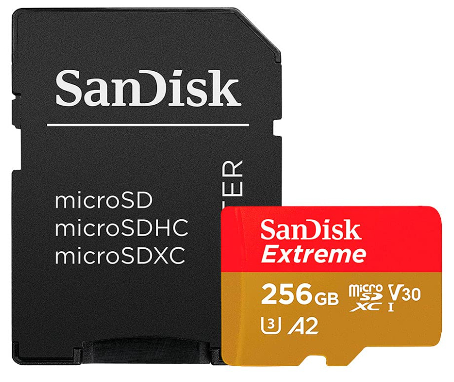 SanDisk Extreme PLUS - Flash-Speicherkarte (microSDXC-an-SD-Adapter inbegriffen), Ansicht 2