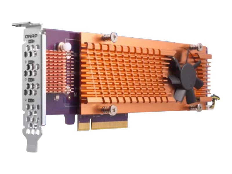 QNAP QM2-4P - Speicher-Controller - PCIe 3.0 Low-Profile