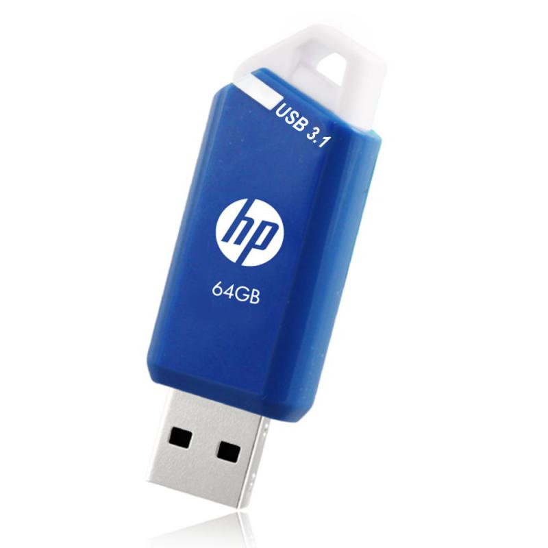 HP PNY x755w Triple Pack - 64 GB - USB Typ-A - 3.2 Gen 1 (3.1 Gen 1) - 75 MB/s - Dia - Blau - Weiß, Ansicht 3