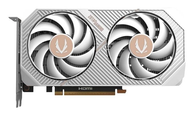 ZOTAC GAMING GeForce RTX 5060 Twin Edge OC - White Edition, Ansicht 3