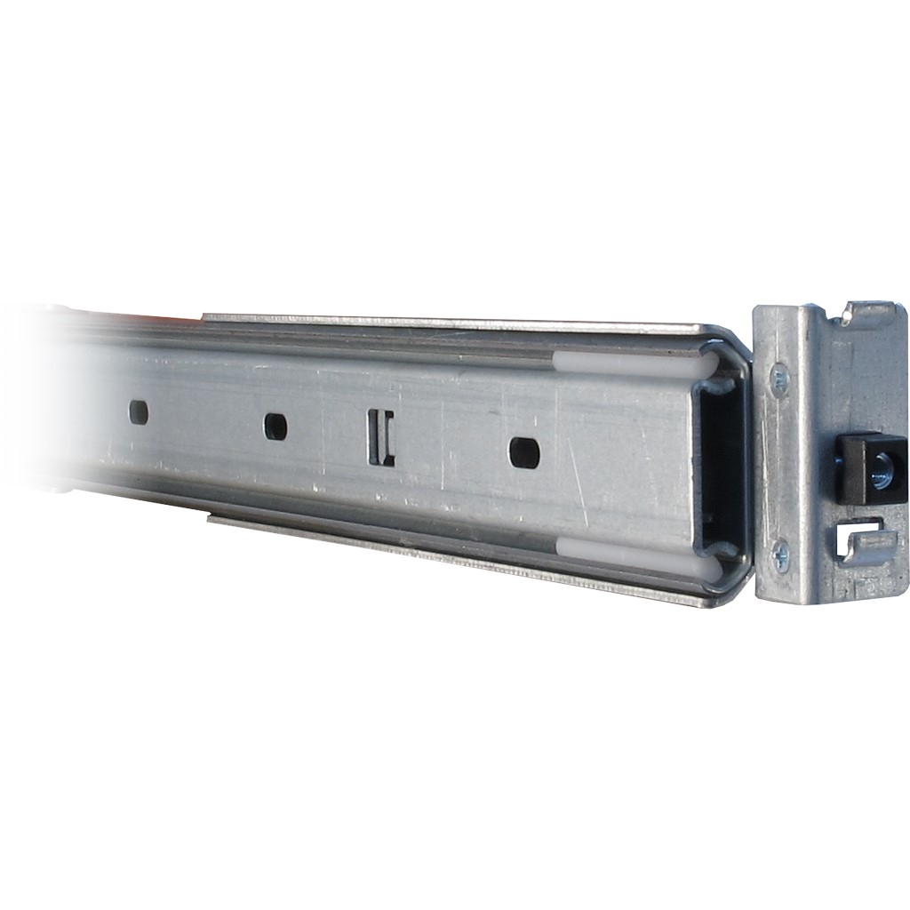 Inter-Tech Teleskopische Gleiter für Rack - Grau - 1U - 48.3 cm (19), Ansicht 3