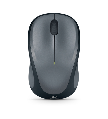 Logitech M235, Beidhändig, Optisch, RF Wireless, 1000 DPI, Grau