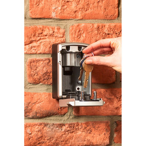 MasterLock Bluetooth-Schlüsselkasten - Select Access Smart - Wandmontage - Grau - Elektronisch - Schlüssel - Akku, Ansicht 3