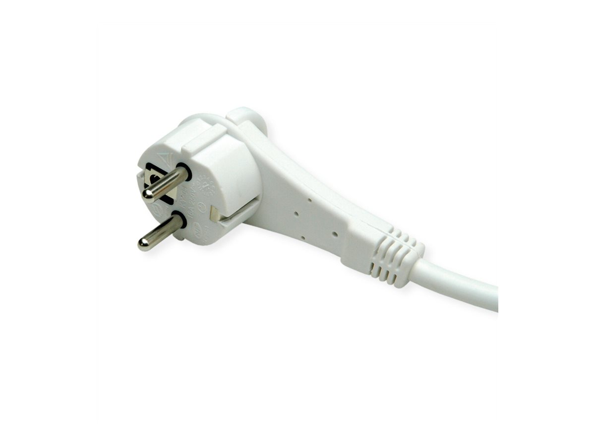 ROLINE Tischsteckdosenleiste 4x+Sw. USB-A+C CEE7/7 Blau 1.5m - Steckdosenleiste, Ansicht 2