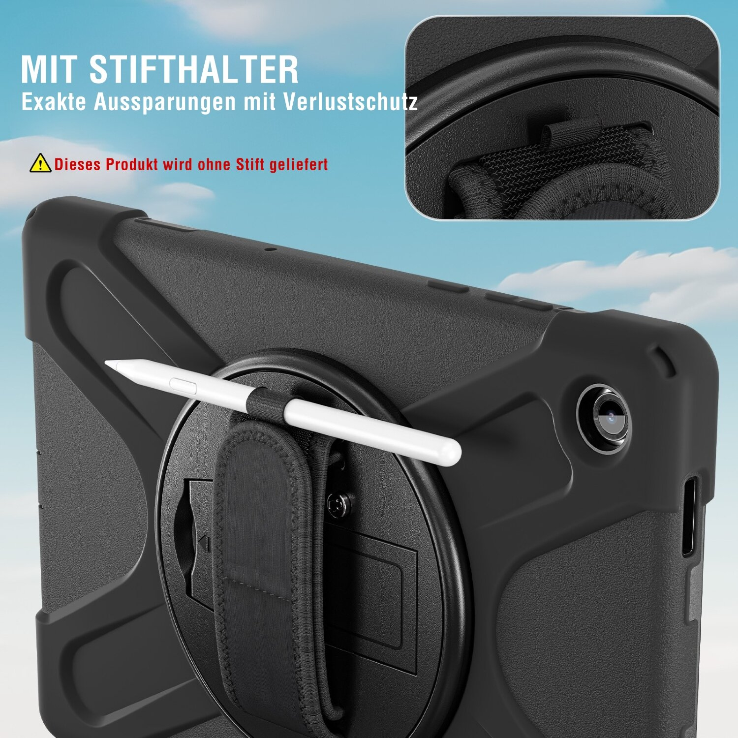4smarts Rugged Case Grip für Samsung Galaxy Tab A11, Ansicht 2