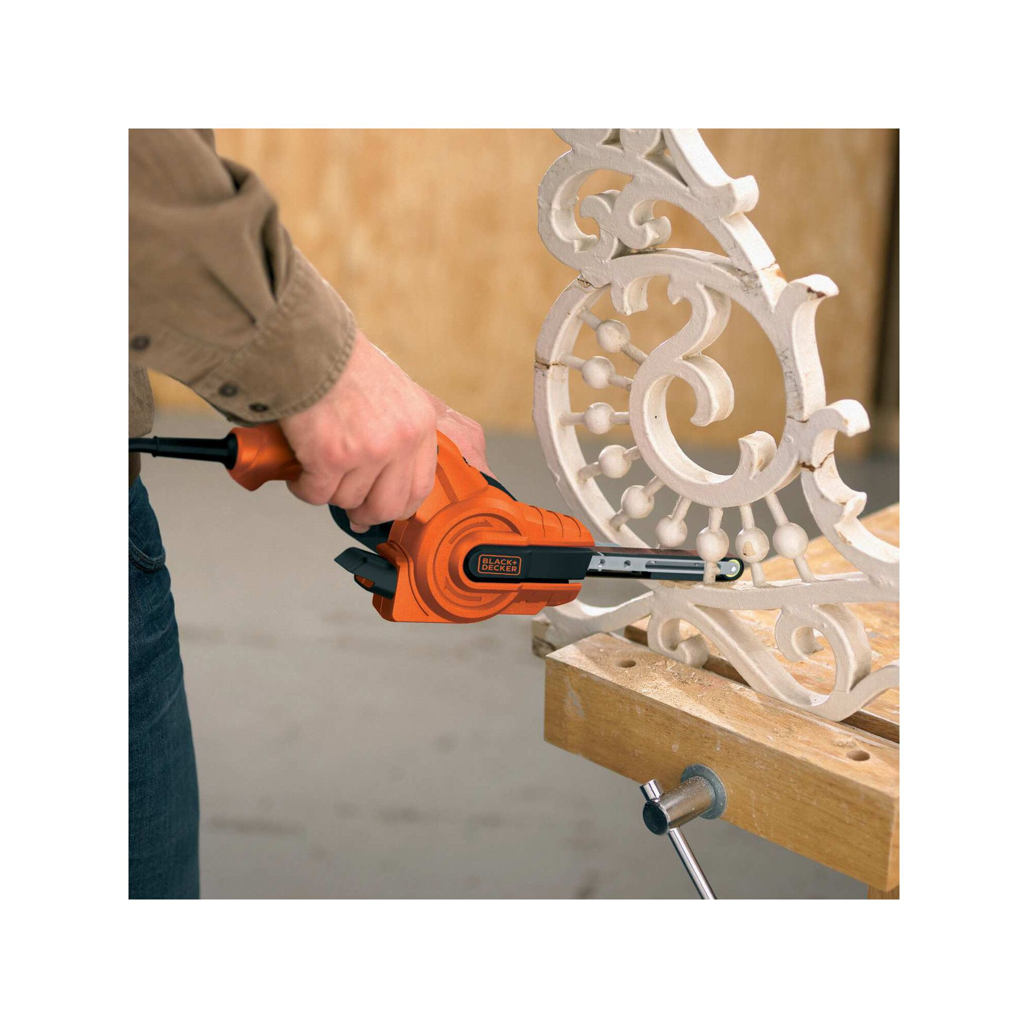 Black & Decker Powerfile KA900E-QS - Bandschleifgerät, Ansicht 4