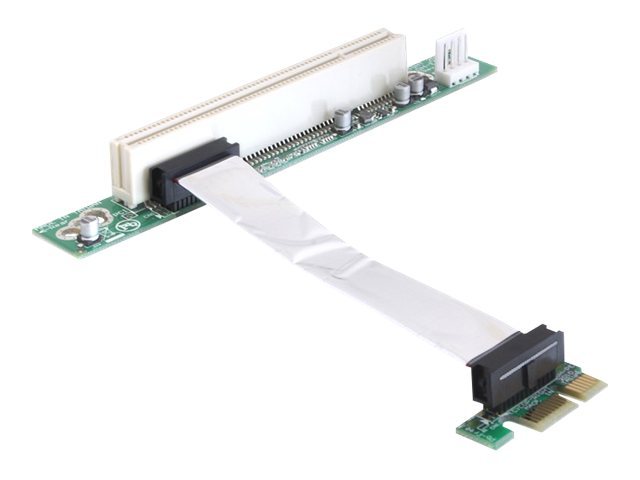 Delock Riser card PCI Express x1 > PCI 32Bit 5 V with flexible cable (41856)
