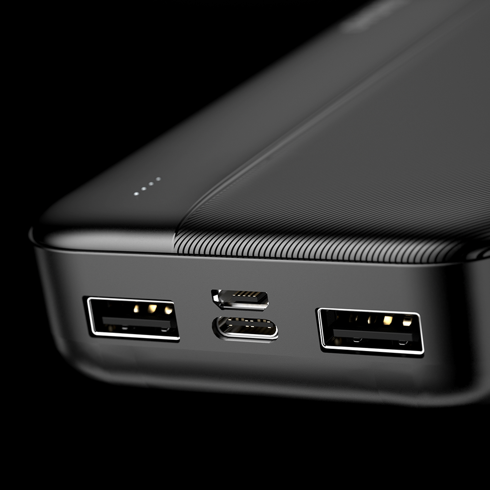 Dudao powerbank 20000mAh 2xUSB-A 10W black K4S+, Ansicht 2