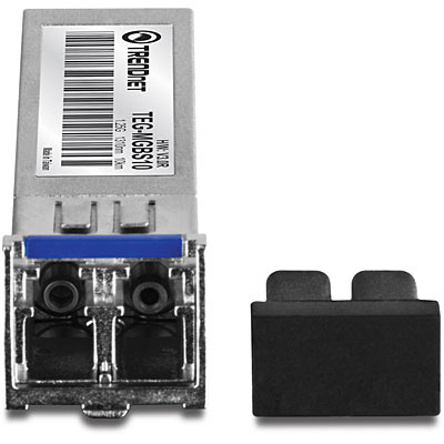 TRENDnet TEG MGBS40D3 - SFP (Mini-GBIC)-Transceiver-Modul - GigE - 1000Base-LX - LC - bis zu 40 km - 1310 (TX), Ansicht 4