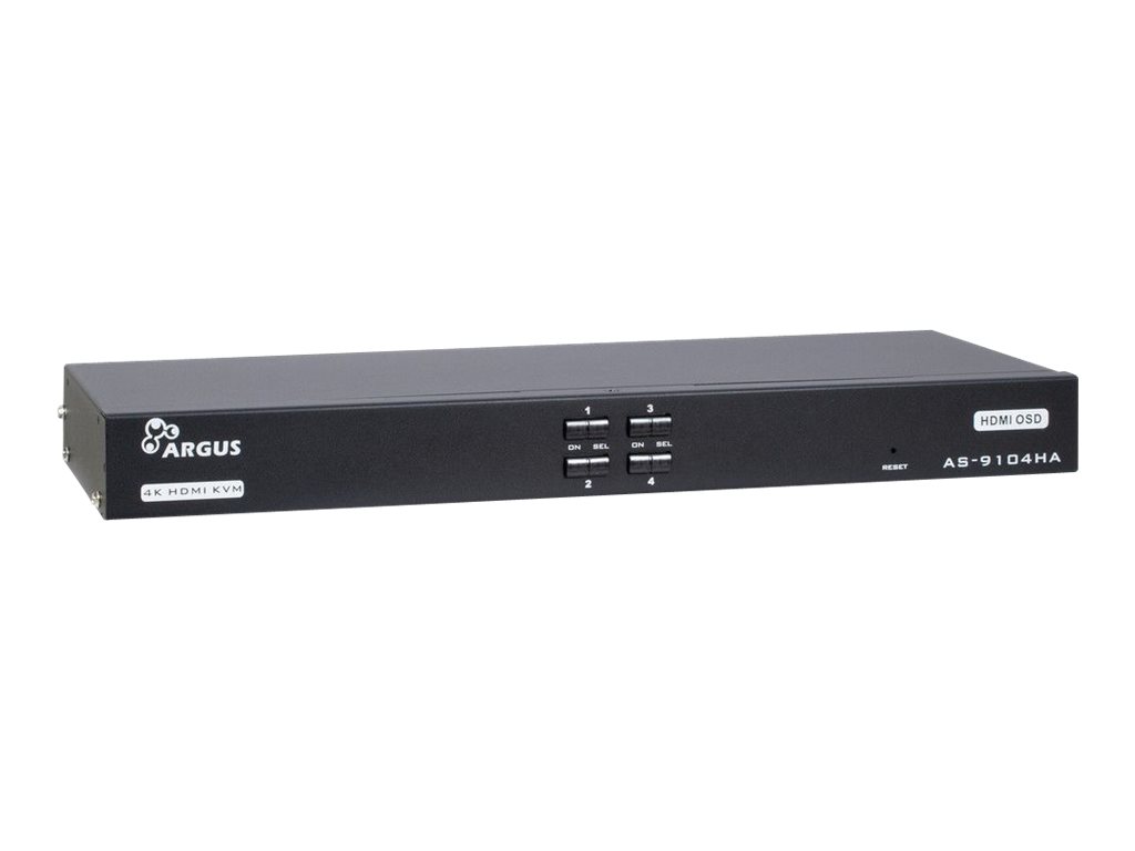 InterTech Inter-Tech KVM-Switch AS-9104HA Rackmount HDMI, 4xHDMI/USB retail