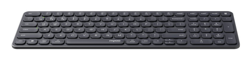 Rapoo E9710M Dunkelgrau Tastatur kabellos - TL: Deutsch, QWERTZ, Ansicht 4