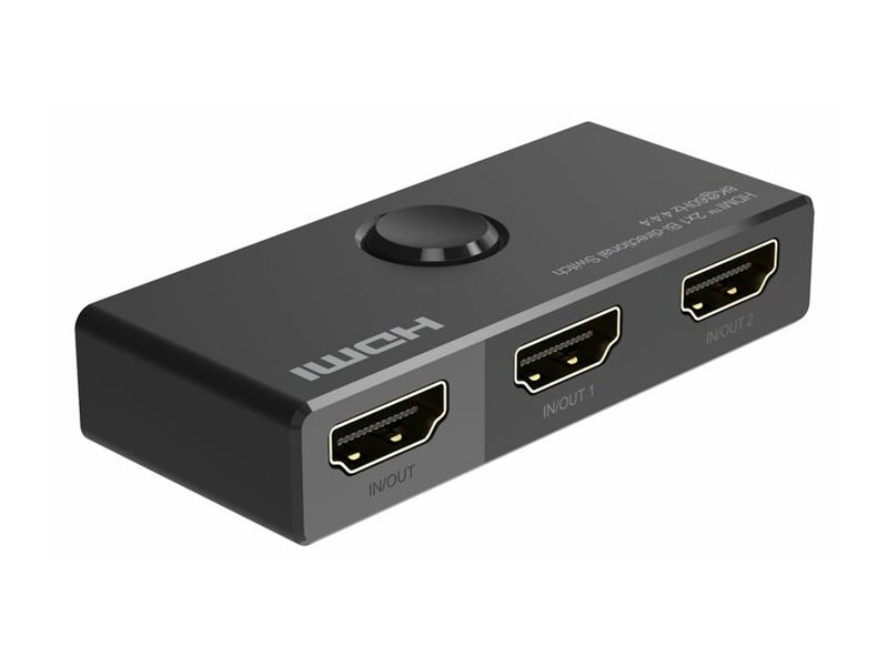 MicroConnect MC-HDMISWITCH-8K-MINI - HDMI - ABS - Schwarz - 60 Hz - 7860 x 4320 - 36 Gbit/s, Ansicht 2
