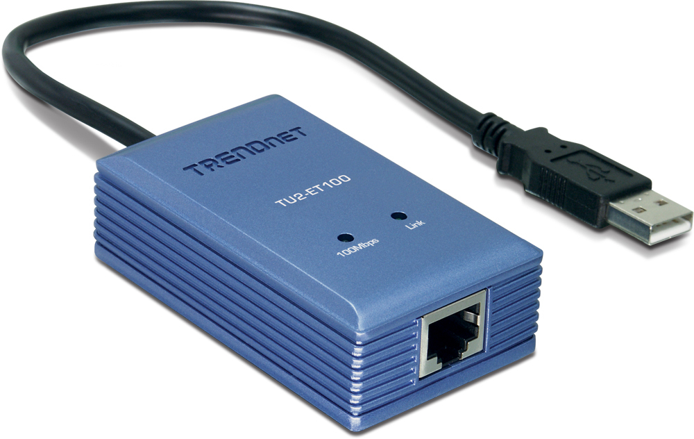 TRENDnet TU2-ET100 - Netzwerkadapter - USB 2.0, Ansicht 2