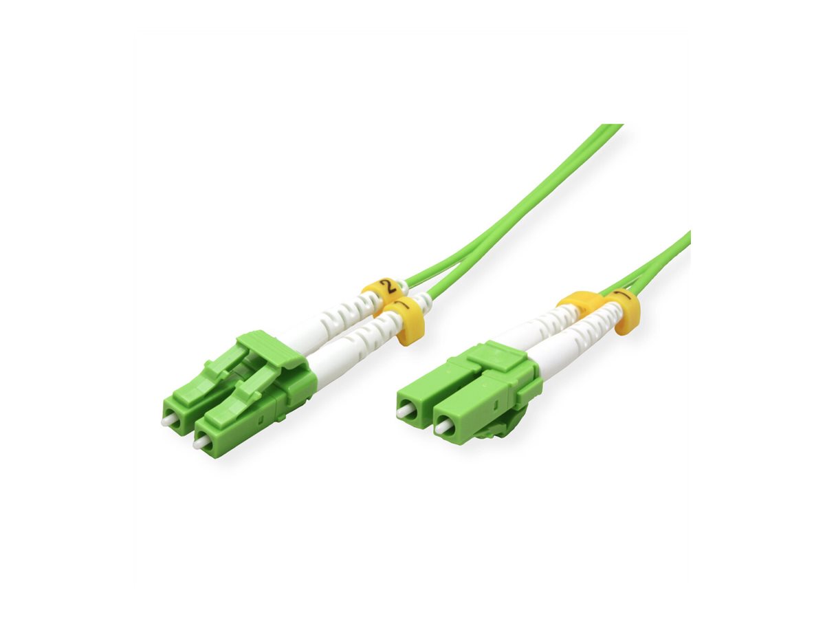 ROLINE LWL-Kabel DX 50/125µm LC/LC OM5 Low-Loss-Stecker 10m - Kabel - 10 m, Ansicht 2