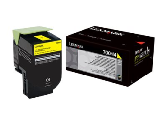 Lexmark 800H4 - Hohe Ergiebigkeit - Gelb - original