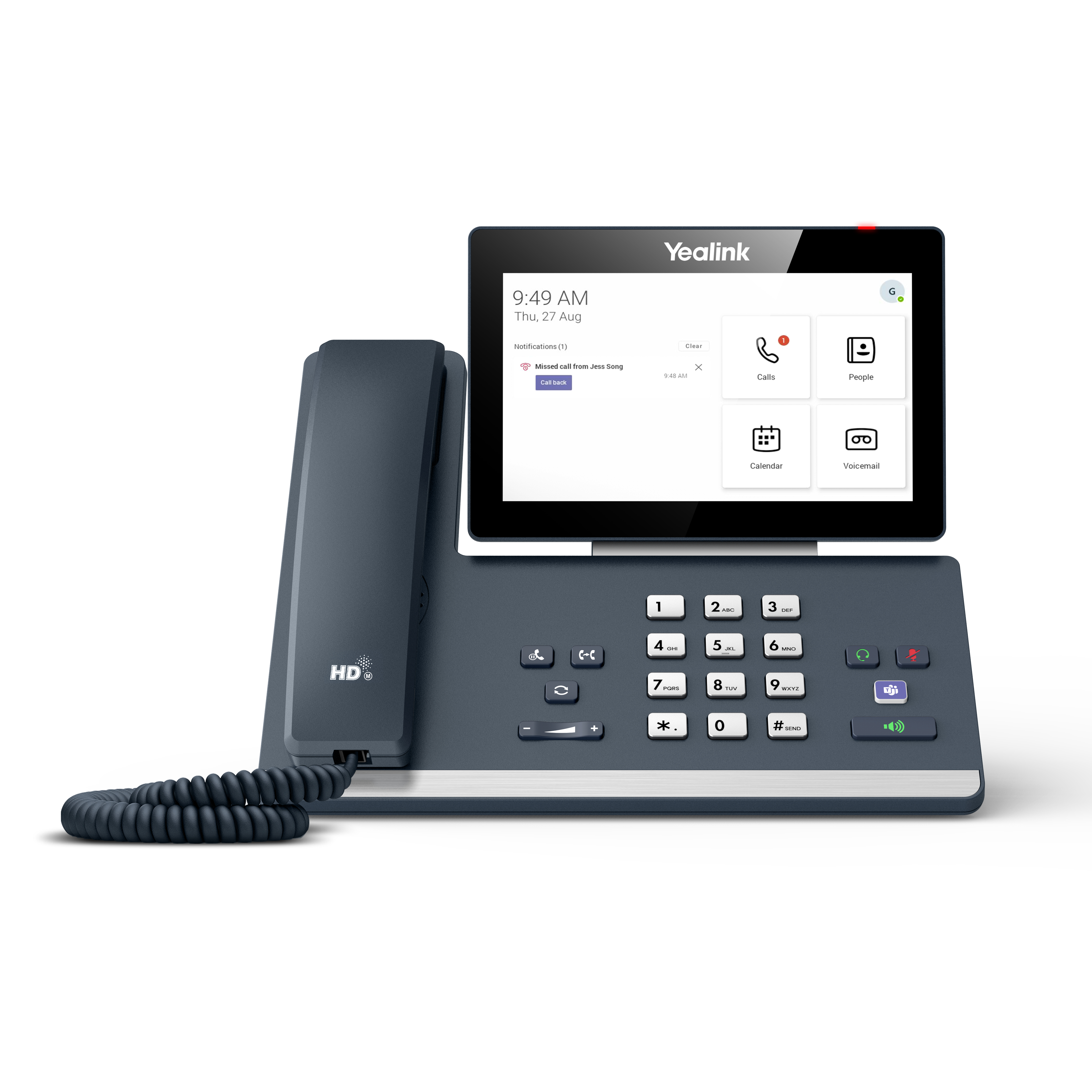 Yealink MP58 - VoIP-Telefon - mit Bluetooth-Schnittstelle, Ansicht 3