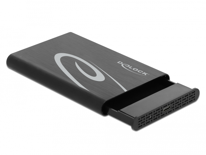 Delock 2.5 External Enclosure SATA HDD / SSD > USB 3.0 - Speichergehäuse - 2.5 (6.4 cm), Ansicht 2