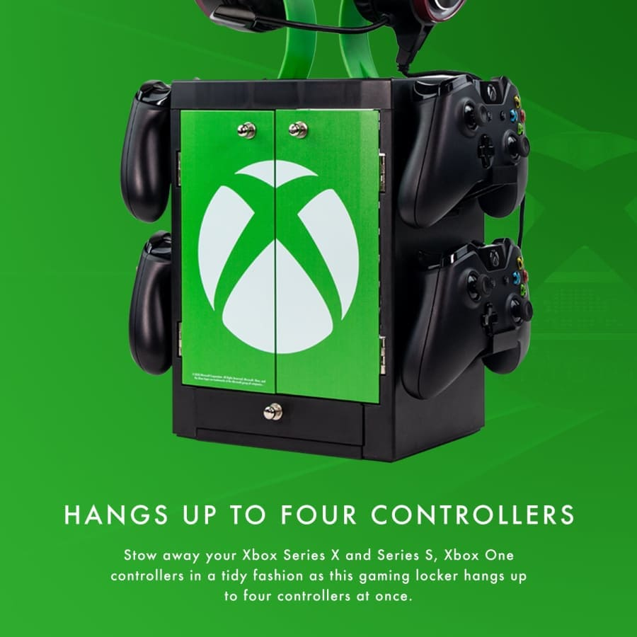 Numskull Official Xbox Gaming Locker - 300133 - One, Ansicht 2