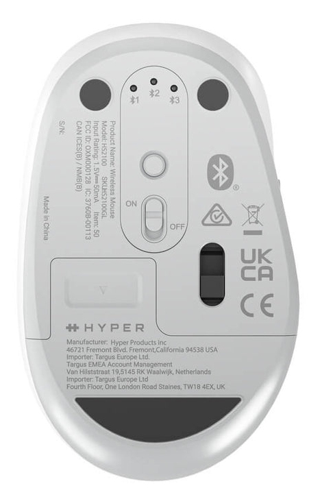 Targus HyperSpace - Maus - kabellos - Bluetooth 5.0, Ansicht 3