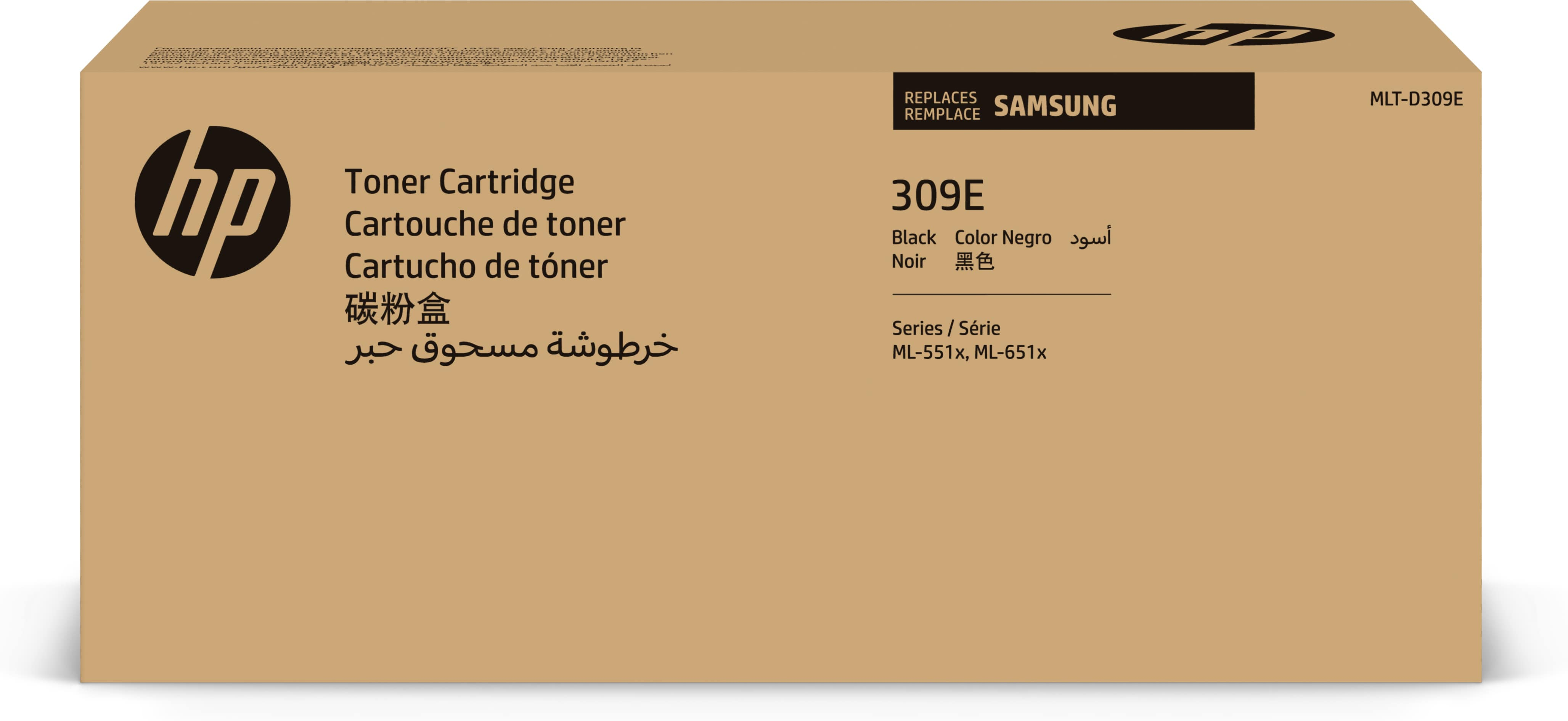 HP Samsung MLT-D309E Toner Schwarz mit extrahoher Reichweite, 40000 Seiten, Schwarz, 1 Stück(e)