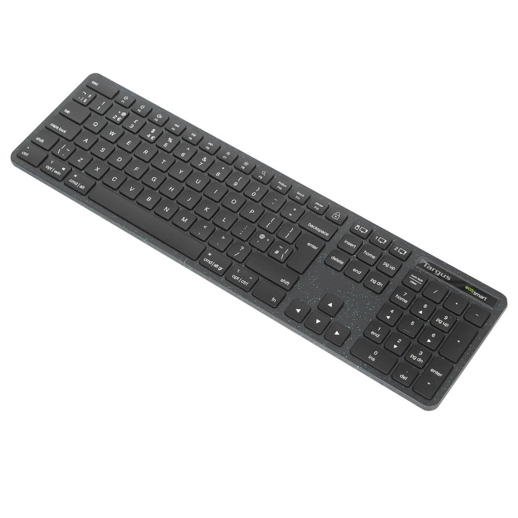 Targus EcoSmart - Tastatur - full size - antimicrobial - TL: UK, QWERTY, Ansicht 3