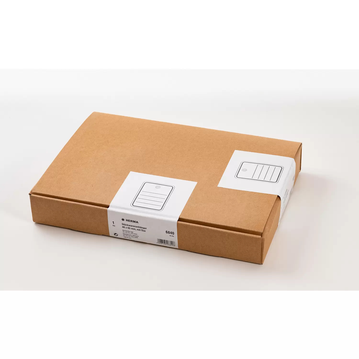 HERMA Merchandise tag - Weiß - 48 x 65 mm 1000, Ansicht 3