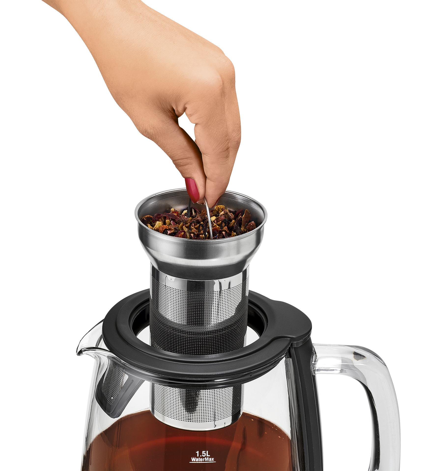 Clatronic ProfiCook PC-WKS 1167G - Tee-/Wasserkocher - 1.5 Liter, Ansicht 3