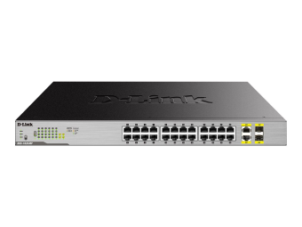 D-Link DGS 1026MP - Switch - unmanaged - 24 x 101001000 (PoE)