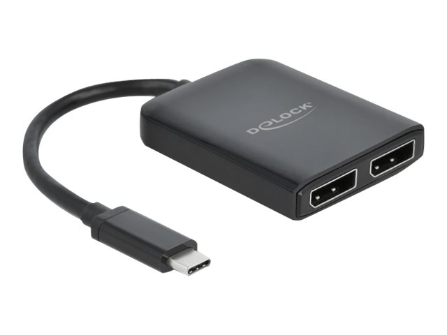 Delock USB Type-C Splitter (DP Alt Mode) to 2