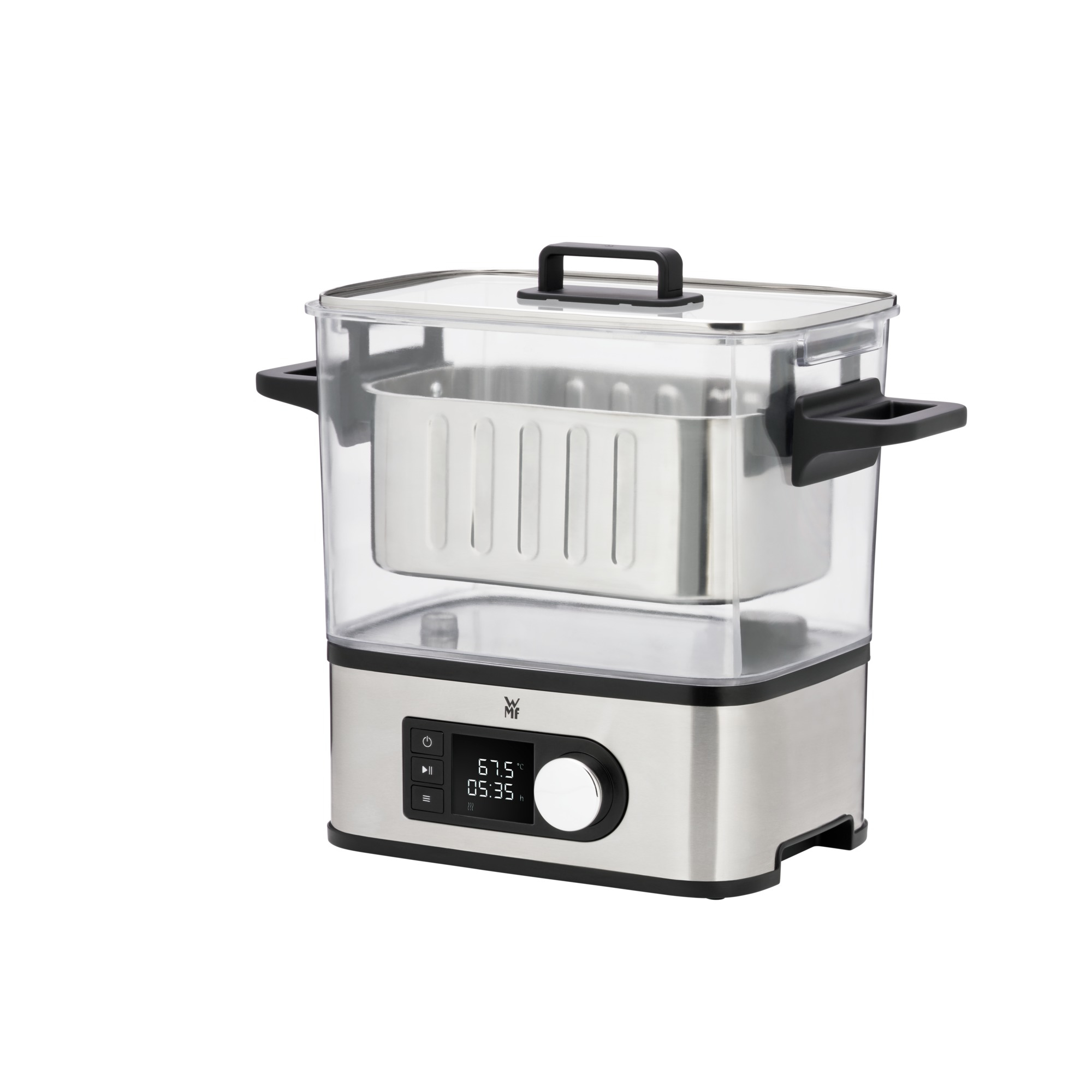 WMF Lono 0415360011 - Sous-Vide-Wasserofen - Edelstahl - Knopf - LCD - CE - 35 °C, Ansicht 2