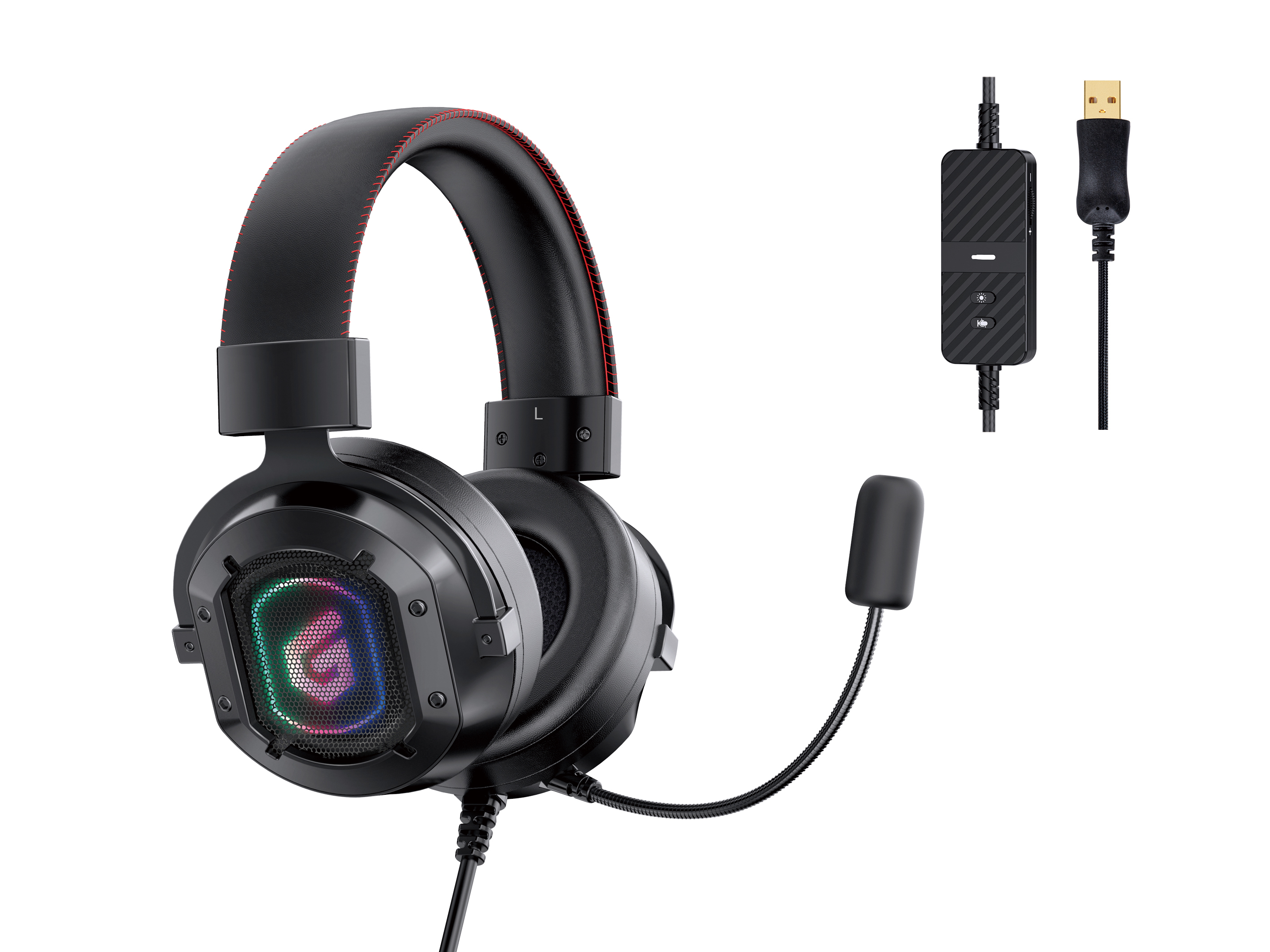 Conceptronic ATHAN02B - Headset - 7.1-Kanal - ohrumschließend, Ansicht 3