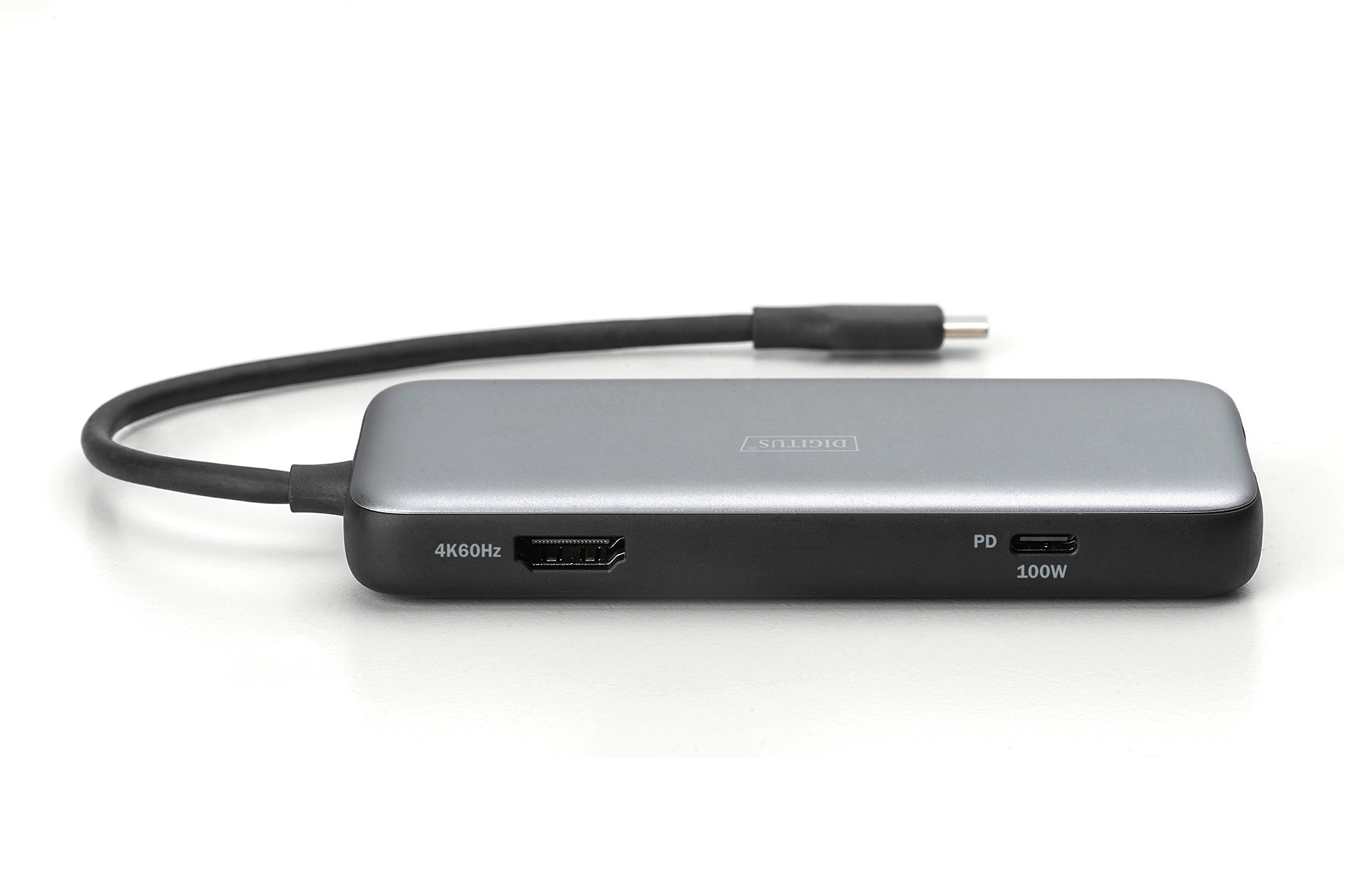 DIGITUS USB-C Docking Station 7-Port HDMI USB RJ45 SD, Ansicht 4