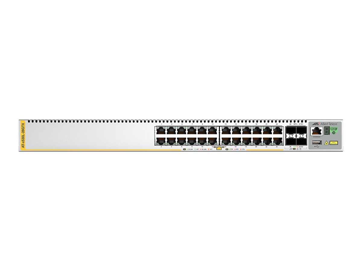 ALLIED 24-port 10/100/1000T switch (AT-X530L-28GTX-50)