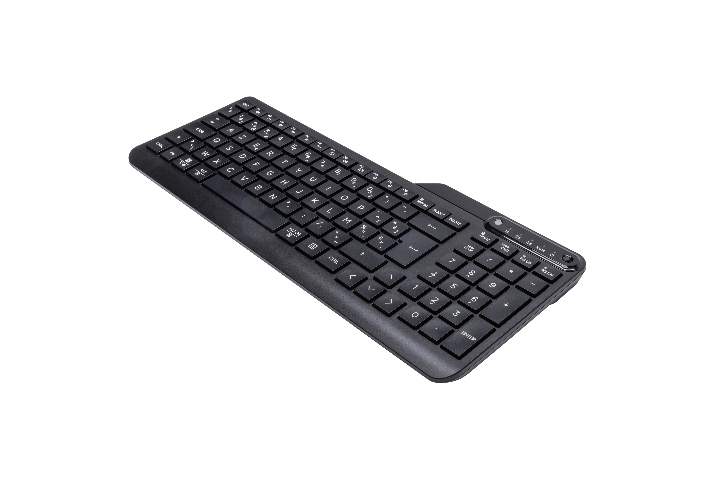 HP 460 Multi-Device Bluetooth Keyboard, Jet Black, Bluetooth - TL: Belgisch, AZERTY, Ansicht 4