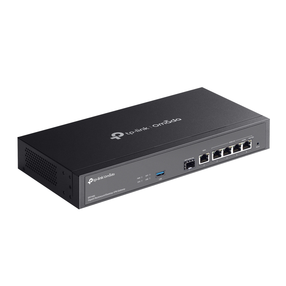 TP-LINK Omada ER7406 V1 - - Router - 4-Port-Switch, Ansicht 4