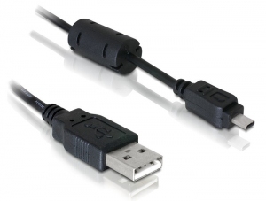 Delock USB-Ladekabel - USB männlich zu Digitalkameraanschluss männlich, Ansicht 2