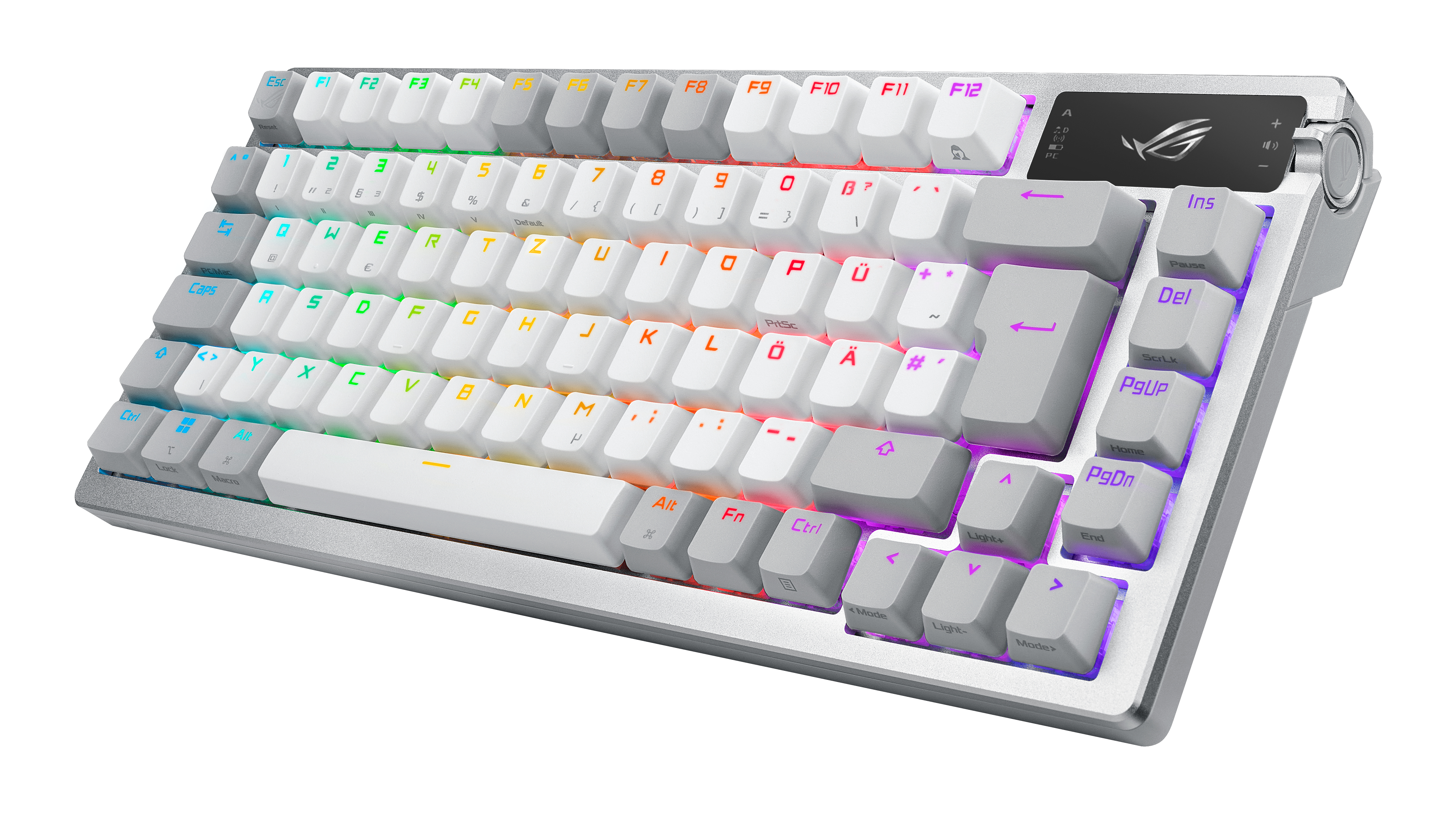 ASUS ROG Azoth - Tastatur - 75%, hot-swappable - TL: Deutsch, QWERTZ, Ansicht 4