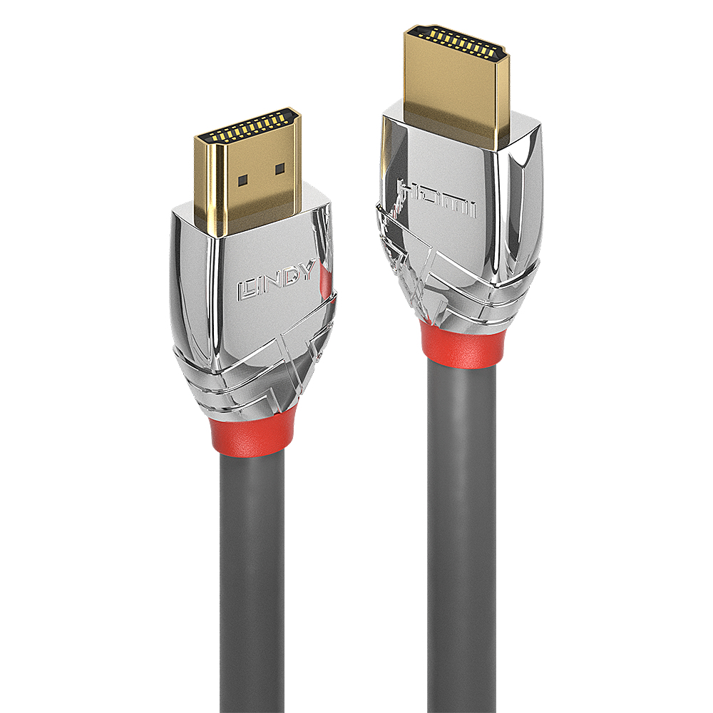 Lindy Cromo Line Standard - HDMI mit Ethernetkabel - HDMI (M), Ansicht 2