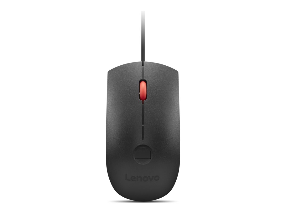 Lenovo Maus - optisch - 3 Tasten - kabelgebunden