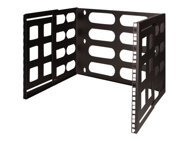 LogiLink 19" Wandhalterung 8 HE schwarz - Zubehör Stromversorgung - 0,48 m