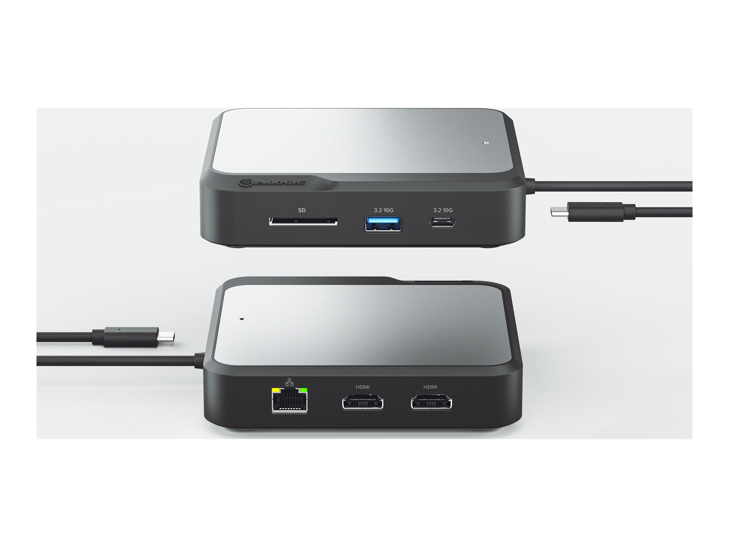 Alogic CH2 - Dockingstation - USB-C - 2 x HDMI, Ansicht 4
