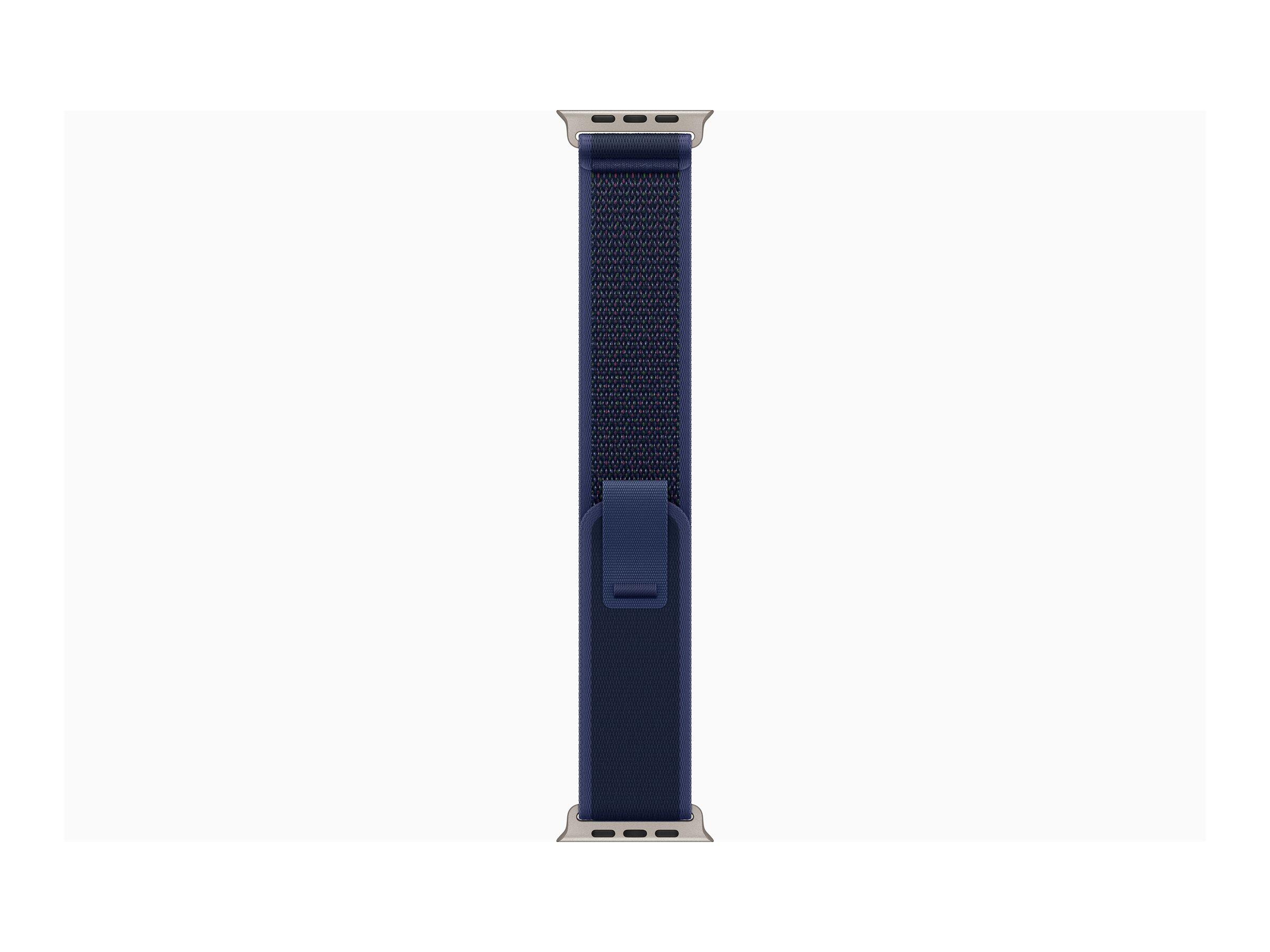 Apple Watch Ultra 2 - 49 mm - natürliches Titan - mit Trail Loop - Nylongewebe - Blau - Bandgröße: S/M, Ansicht 3