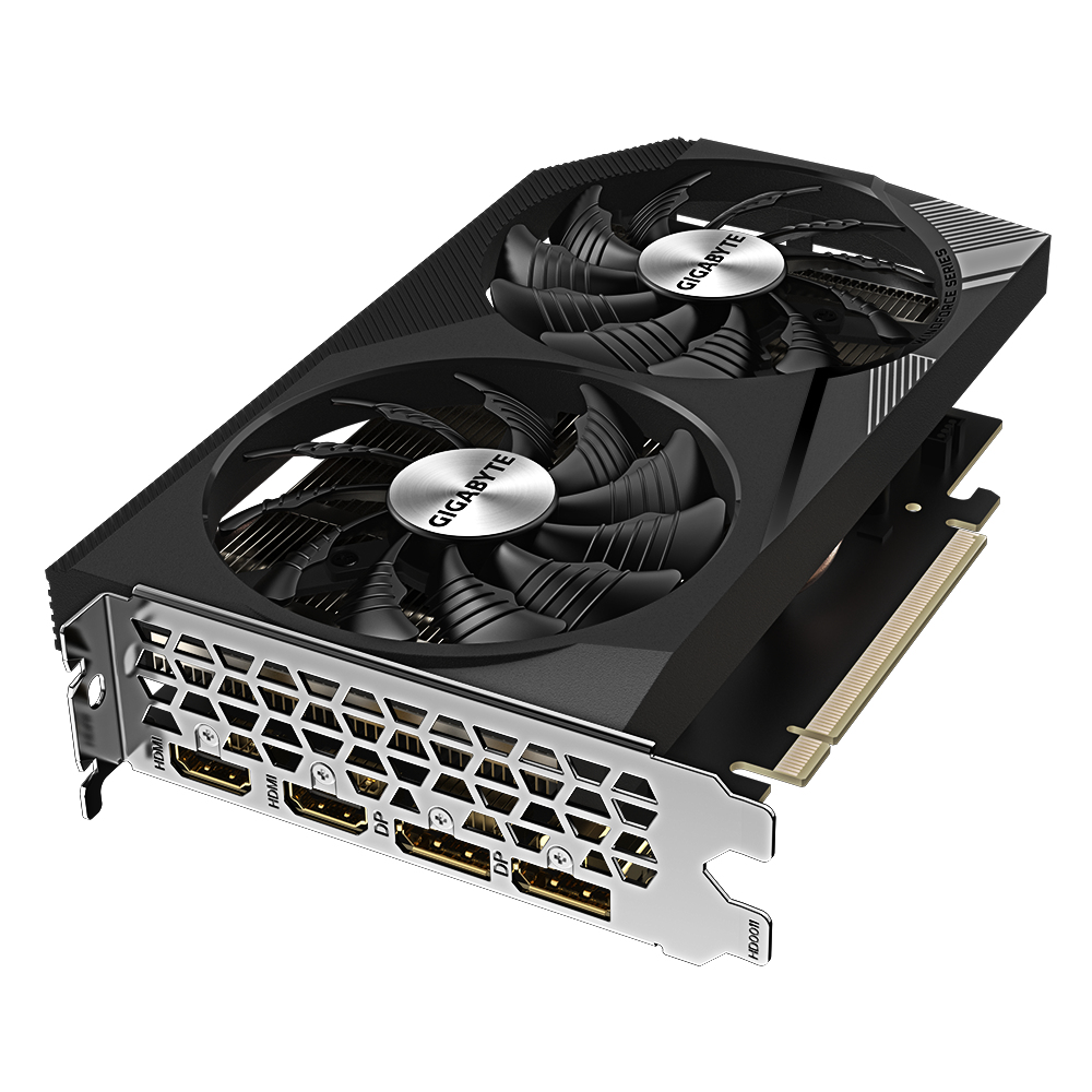 Gigabyte GeForce RTX 3050 WINDFORCE OC V2 - Grafikkarten, Ansicht 4