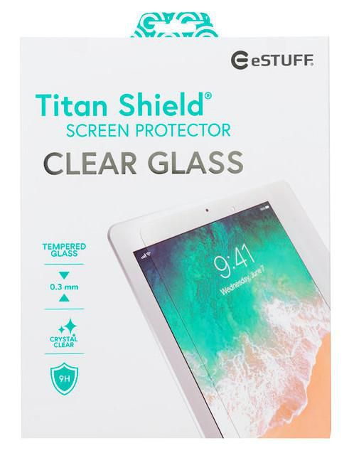 eSTUFF Titan Shield - Bildschirmschutz für Tablet - Glas - klar - für Apple iPad mini (6. Generation), Ansicht 2